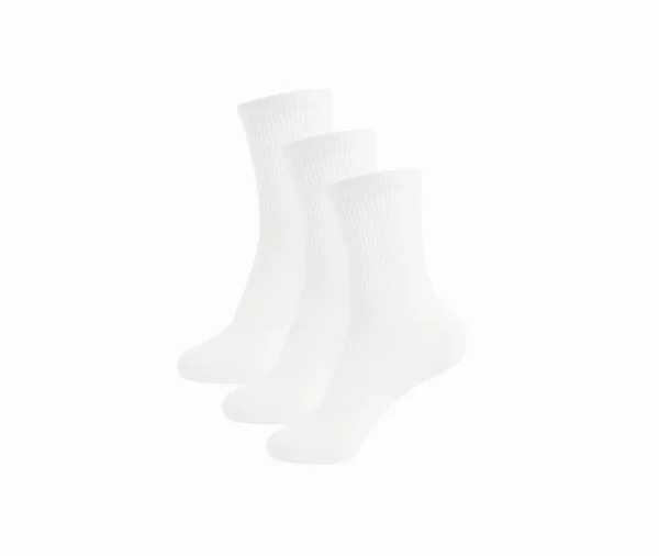 White Crew Socks