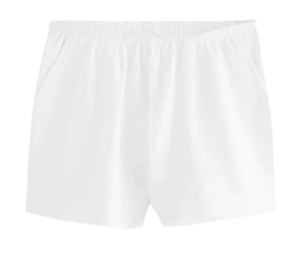 Women’s White Jersey Shorts