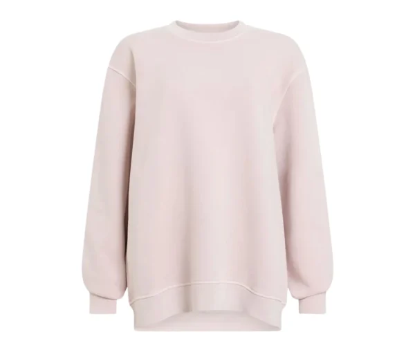 Women’s Blush Pink Cotton Sweatshirt