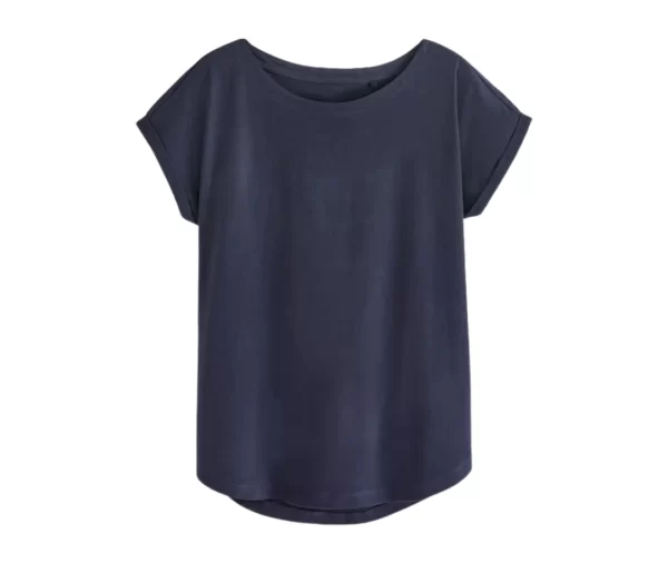 Women’s Cap Sleeve Tee (Navy Blue)