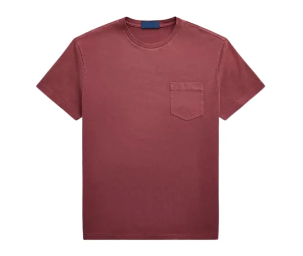 Men’s Classic Pocket T-Shirt (Maroon)
