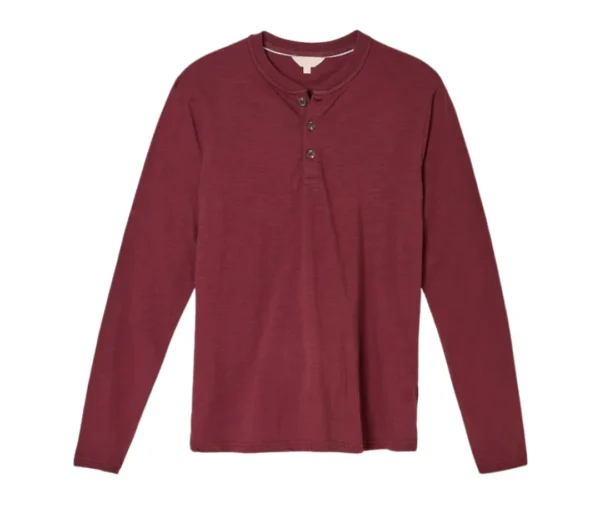 Men’s Long Sleeve T-Shirt (Maroon)