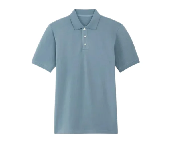 Men’s Polo T-Shirt (Light Blue)