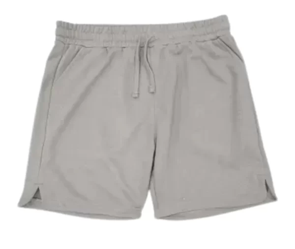 Soft Terry Nicker Shorts (Light Grey)