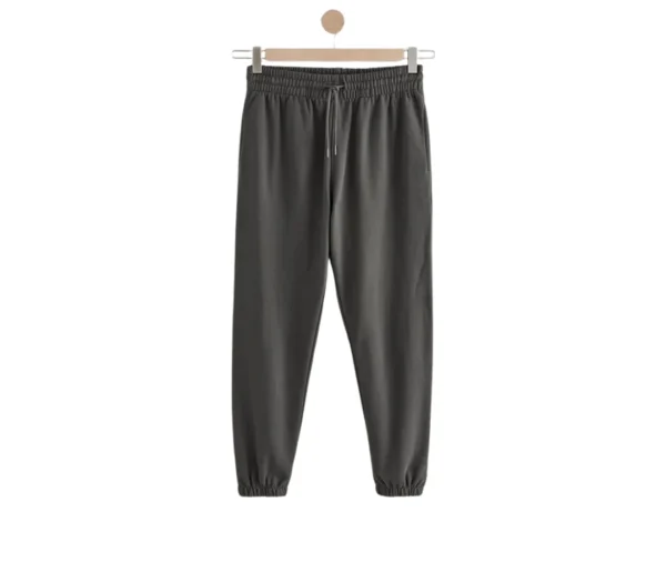 Men's Pale Cuffed Joggers (Charcoal)