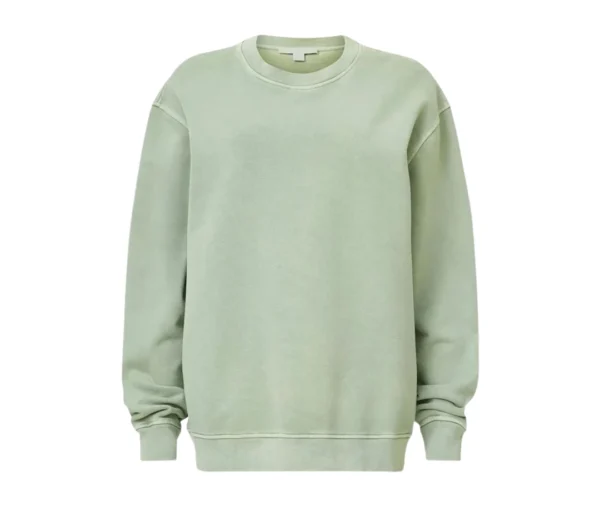 Women’s Dusty Mint Cotton Sweatshirt