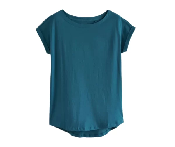 Women’s Cap Sleeve Tee (Teal Blue)