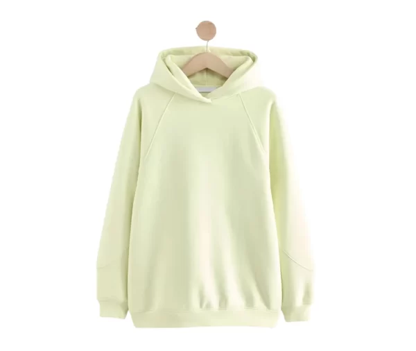 Women's Short Sleeve Oversized Raglan Hoodie