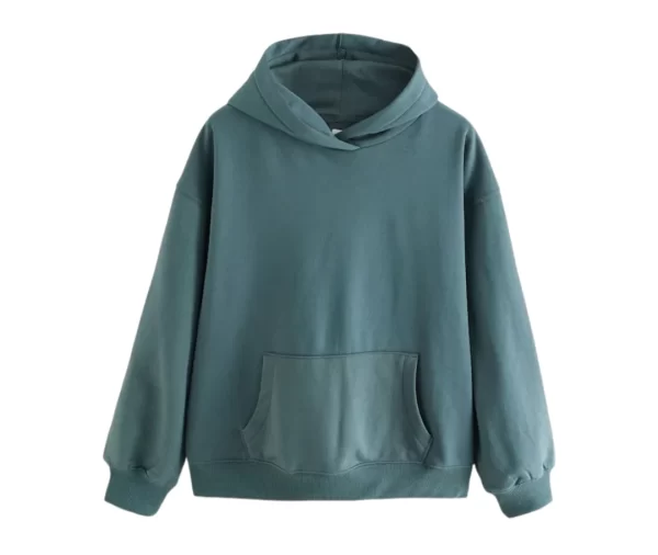 Women's Oversized Pullover Hoodie with Pouch Pocket