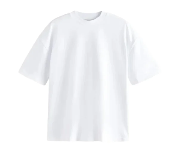 Men’s Oversized Heavyweight T-Shirt (White)