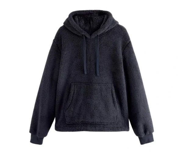 Men’s Borg Hoodie (Navy Blue)
