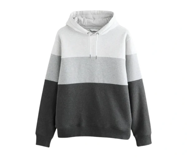 Men’s Colorful Overhead Hoodie (Dark Grey)