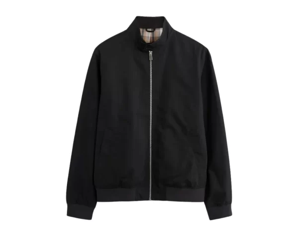 Packable Weather-Ready Zip Jacket (Black)