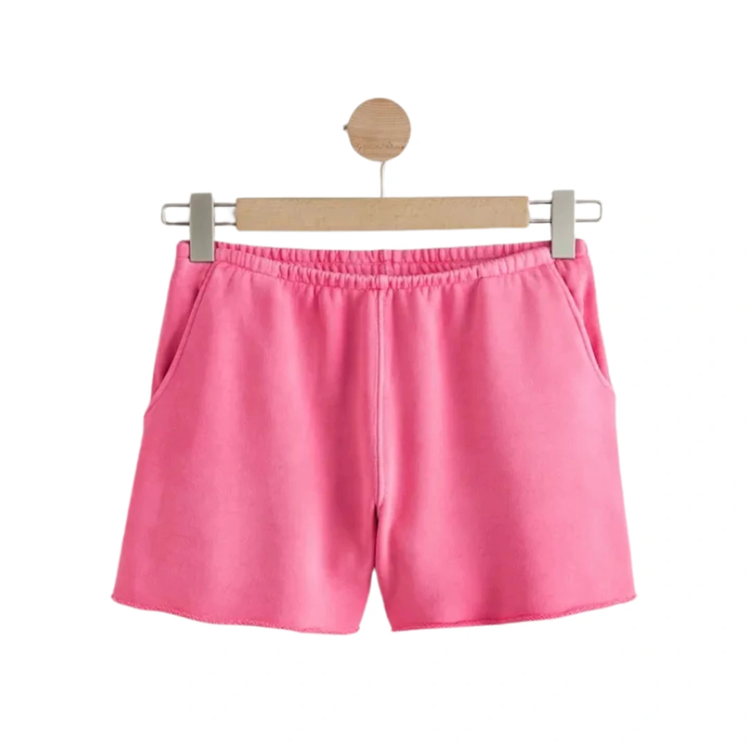 Women’s Pink Jersey Shorts