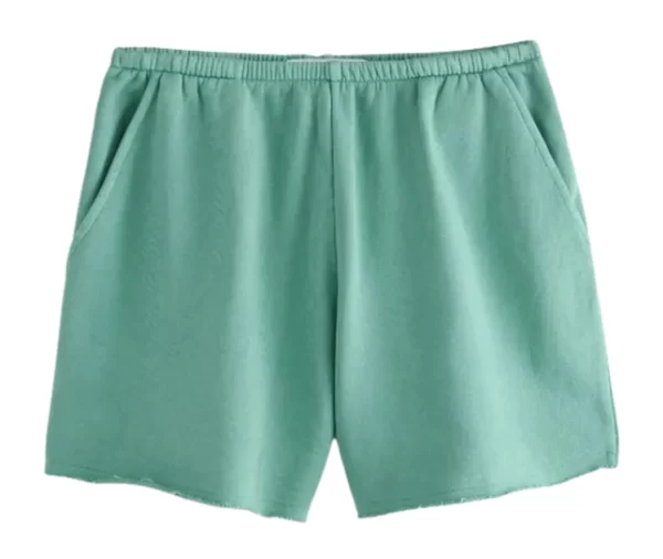 Women’s Mint Green Jersey Shorts