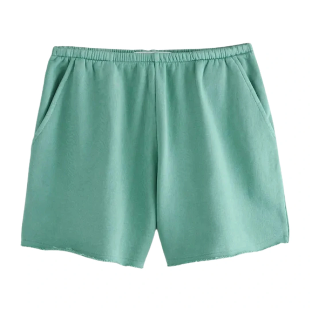 Women’s Mint Green Jersey Shorts