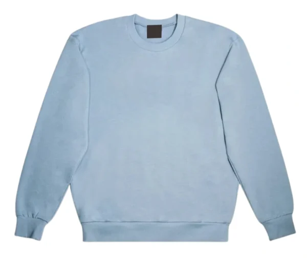 Women’s Sky Blue Crew Neck Sweatshirt