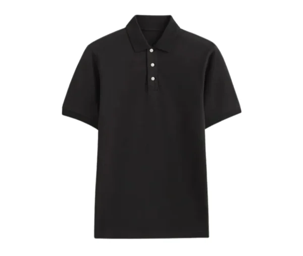 Men’s Polo T-Shirt (Black)