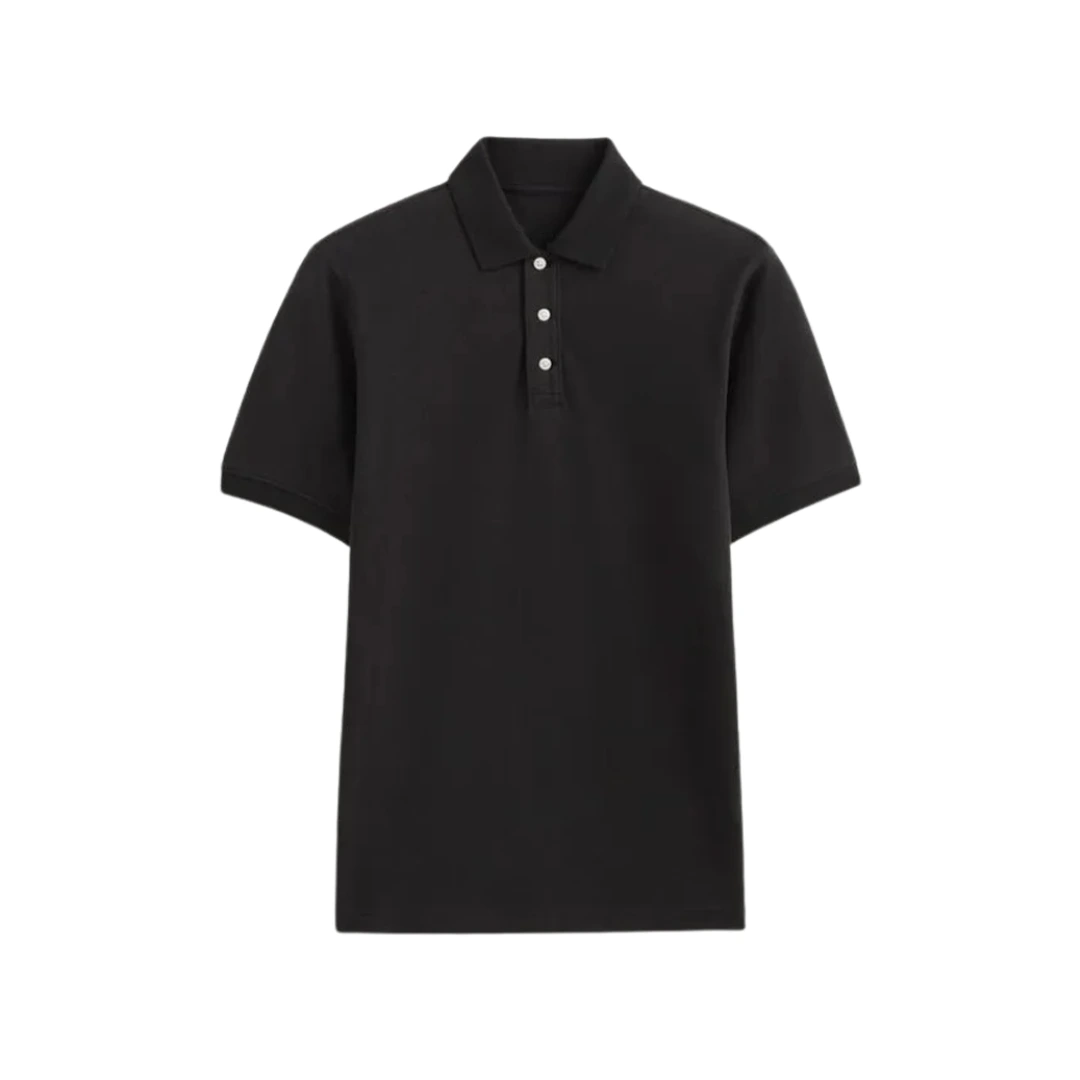 Men’s Polo T-Shirt (Black)