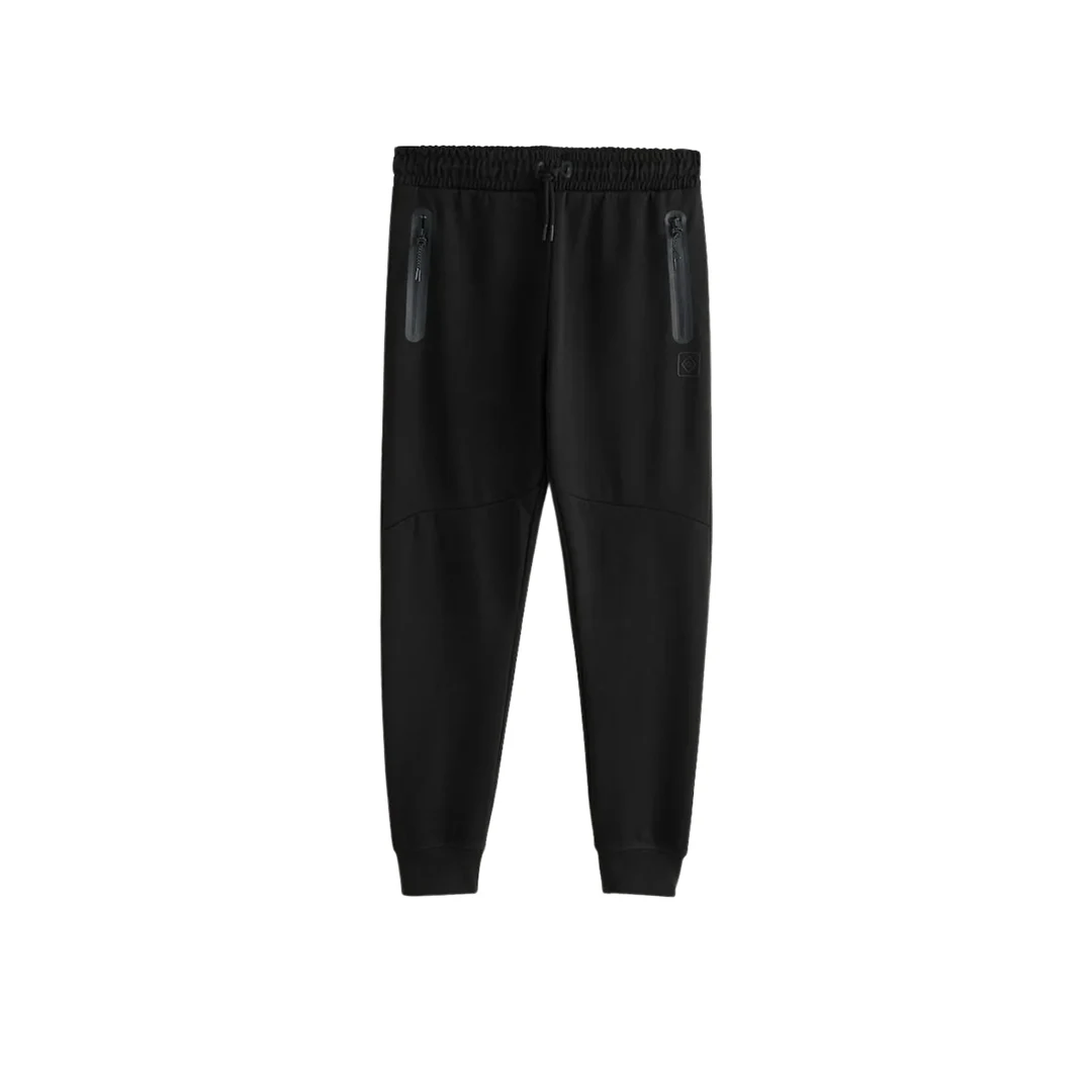 Men's Cuffed Jogger Pants (Black)