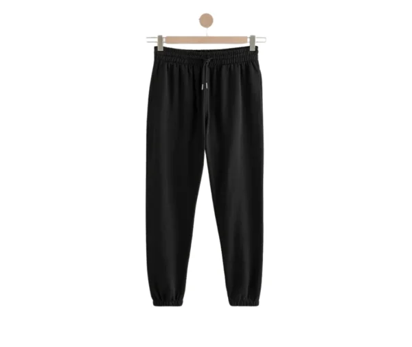 Men's Pale Cuffed Joggers (Black)