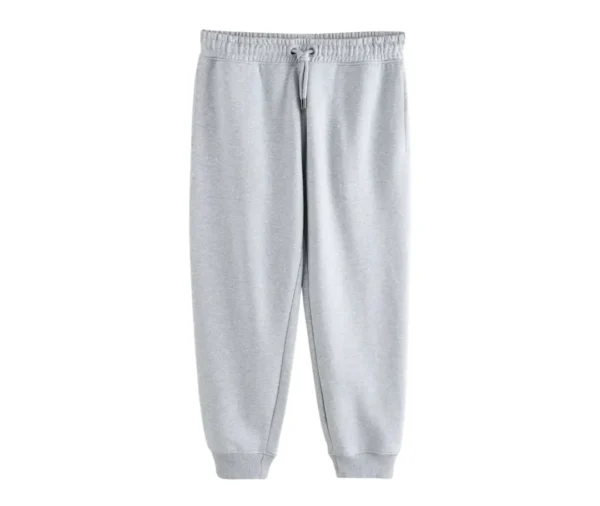 Men's Slim Fit Jersey Joggers (Light Grey)
