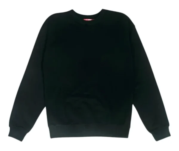 Women’s Black Crew Neck Sweatshirt