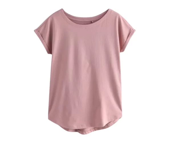 Women’s Cap Sleeve Tee (Light Pink)