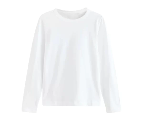 Women’s Long Sleeve T-Shirt (White)