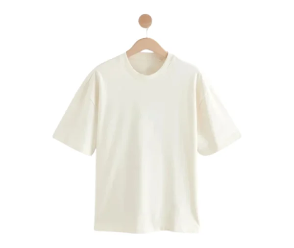 Men’s Classic Fit Pocket T-Shirt (Cream)
