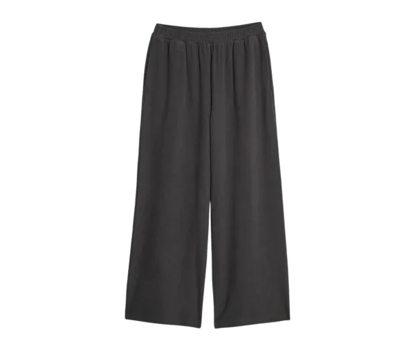Women's Wide Leg Trouser (Charcoal)