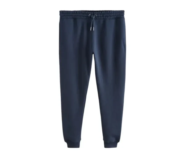 Men's Slim Fit Jersey Joggers (Navy Blue)