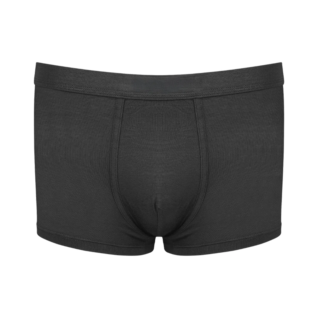 Men's Classic Knit Boxers (Charcoal Grey)