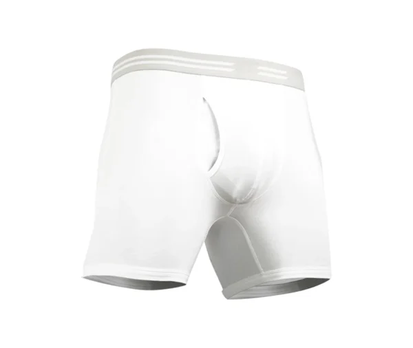 Men's Support Pouch Boxer Brief (White)