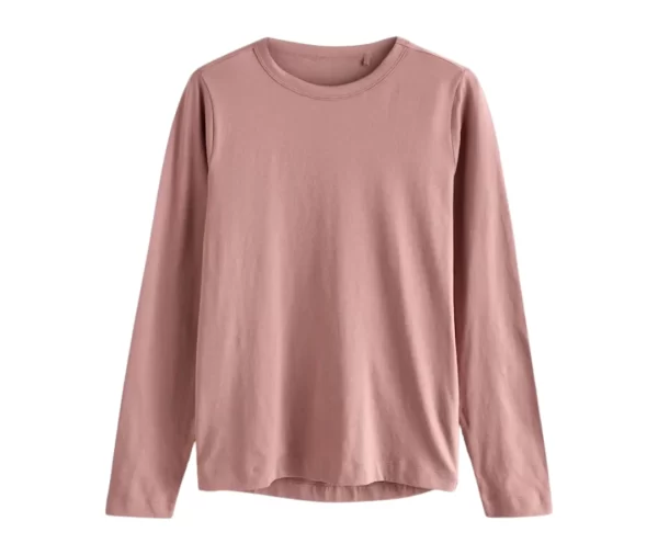 Women’s Long Sleeve T-Shirt (Light Pink)