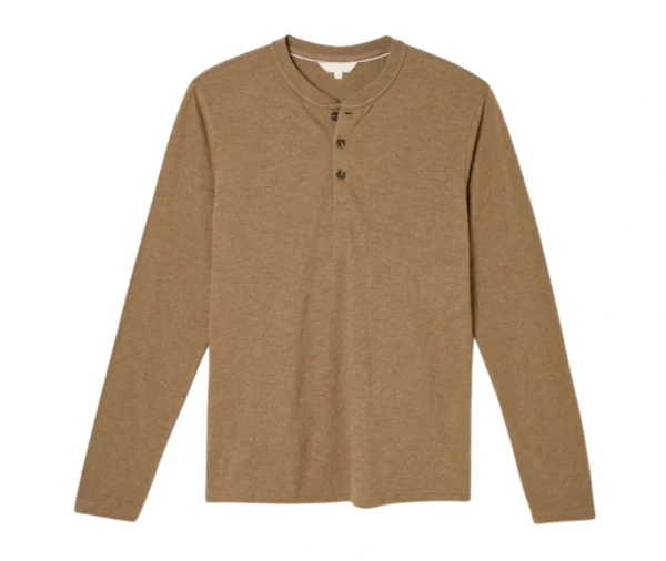 Men’s Long Sleeve T-Shirt (Light Brown)