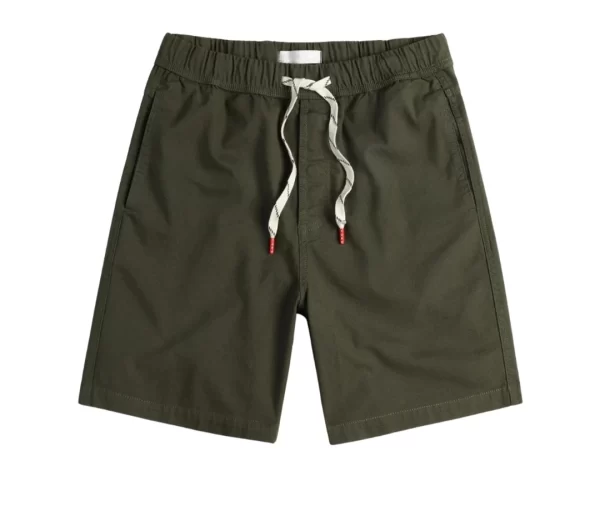 Dirt-Resistant Men’s Durable Shorts (Olive Green)