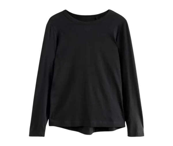 Women’s Long Sleeve T-Shirt (Black)