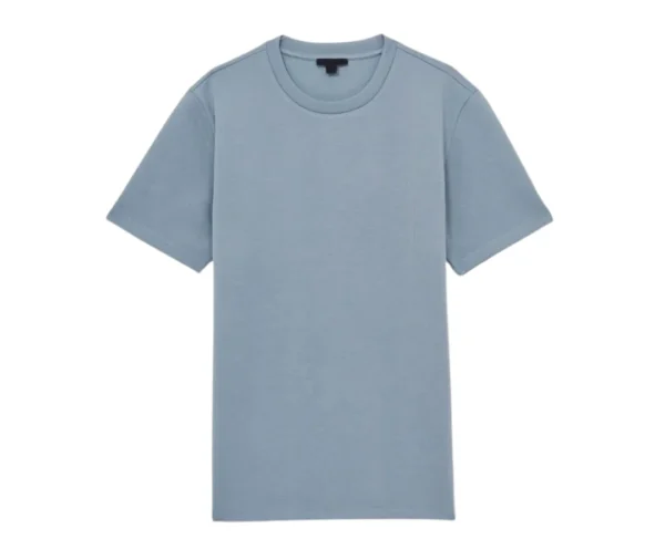 Men’s Interlock Crew Neck T-Shirt (Light Blue)