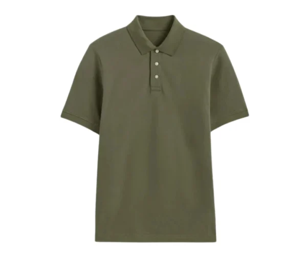 Men’s Polo T-Shirt (Olive Green)