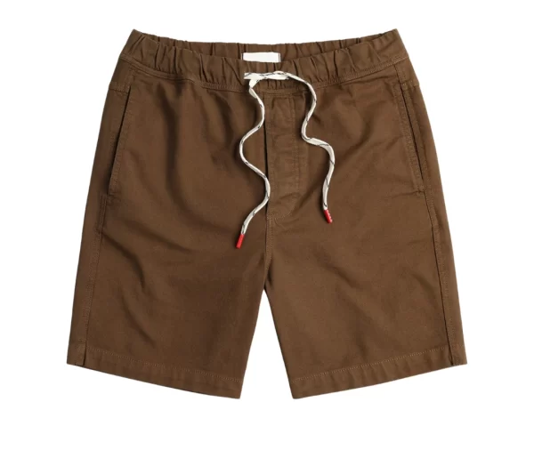 Dirt-Resistant Men’s Durable Shorts (Dark Brown)