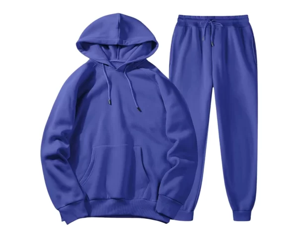 Men's Hooded Tracksuit (Blue)