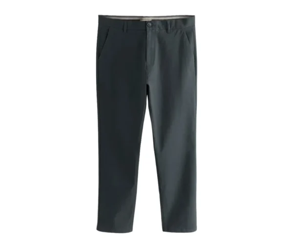 Men's Straight Fit Stretch Chinos (Dark Teal)