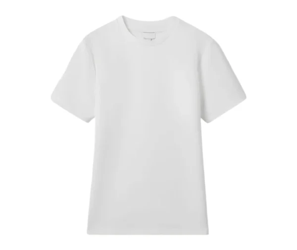 Men’s Interlock Crew Neck T-Shirt (White)