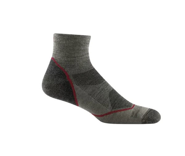 Men's and Women's Hiker 1/4 Sock 2-Pack