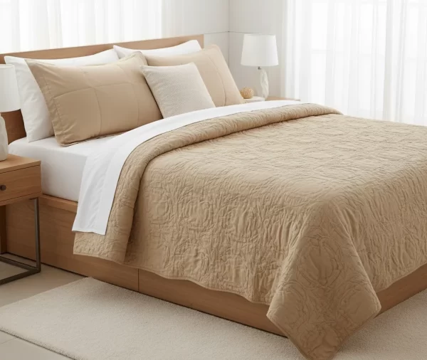 minimalist quilt ( textured quilt )