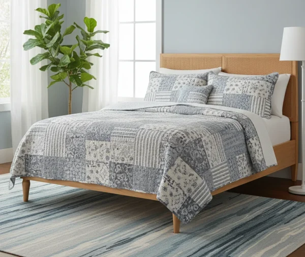 block print quilts ( paisley quilt bedding )