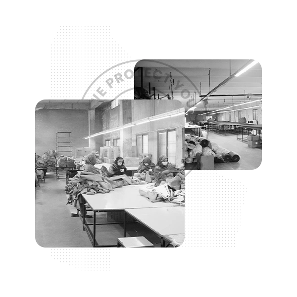 Hilton Enterprises apparel manufacturing expansion in 1990, private label clothing production facility Pakistan