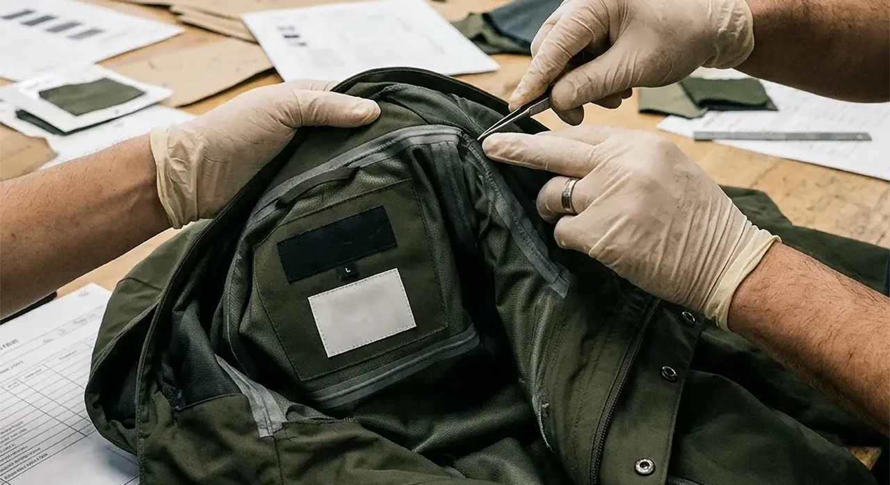 Reference garment inspection for custom manufacturing reverse-engineering — Hilton Enterprises Pakistan