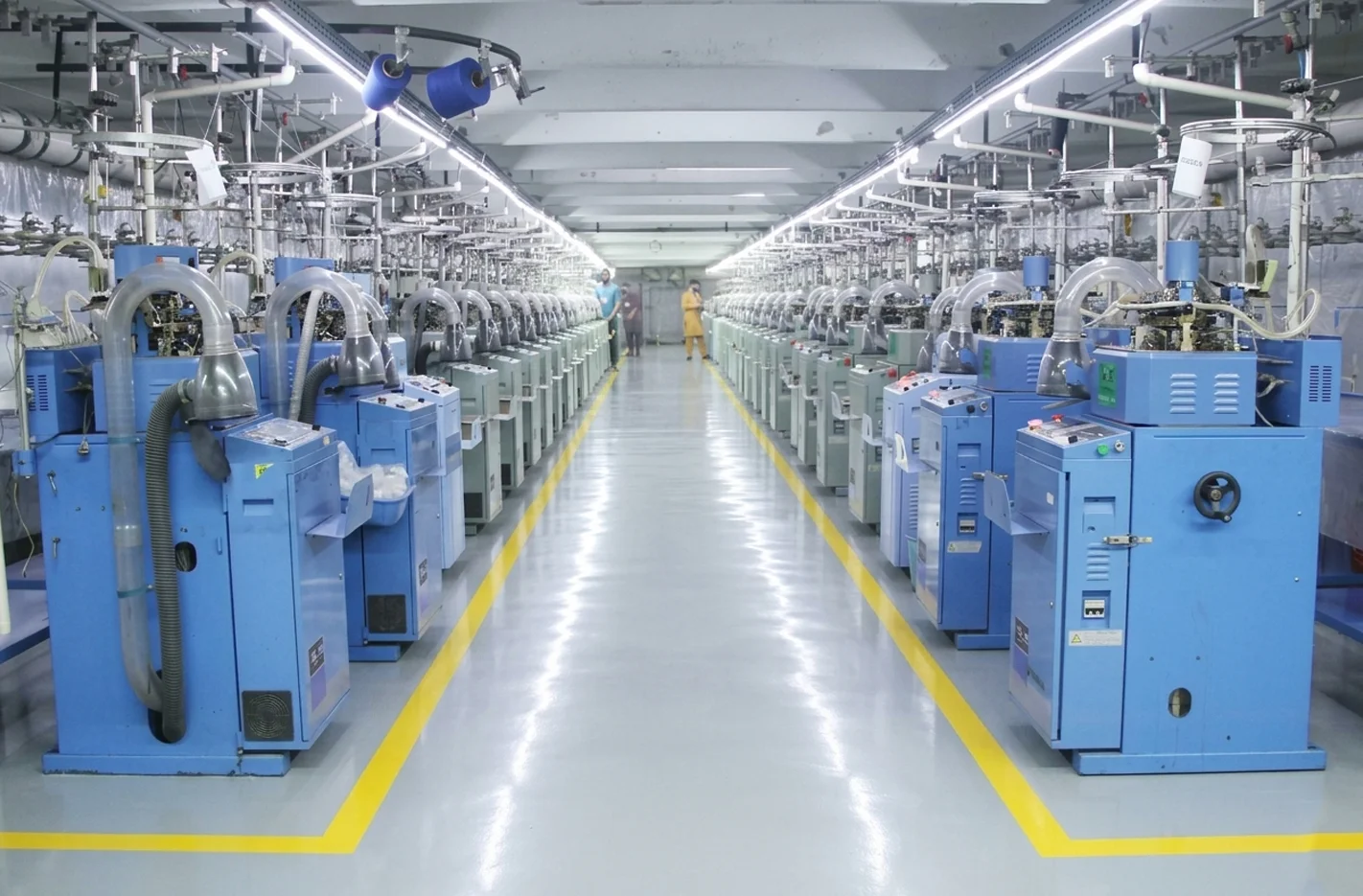 Hilton Enterprises private label manufacturing facility — apparel, home textile, and socks production since 1970, Faisalabad, Pakistan